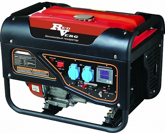 Генератор бензиновый 5.5 кВт RedVerg RD-G6500N